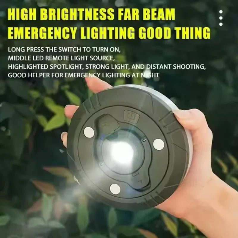 LED Camping Lamp Strip Atmosphere 10M Length Waterproof Recyclable Tent Light Outdoor Garden Decoration Flashlight for Tent Room